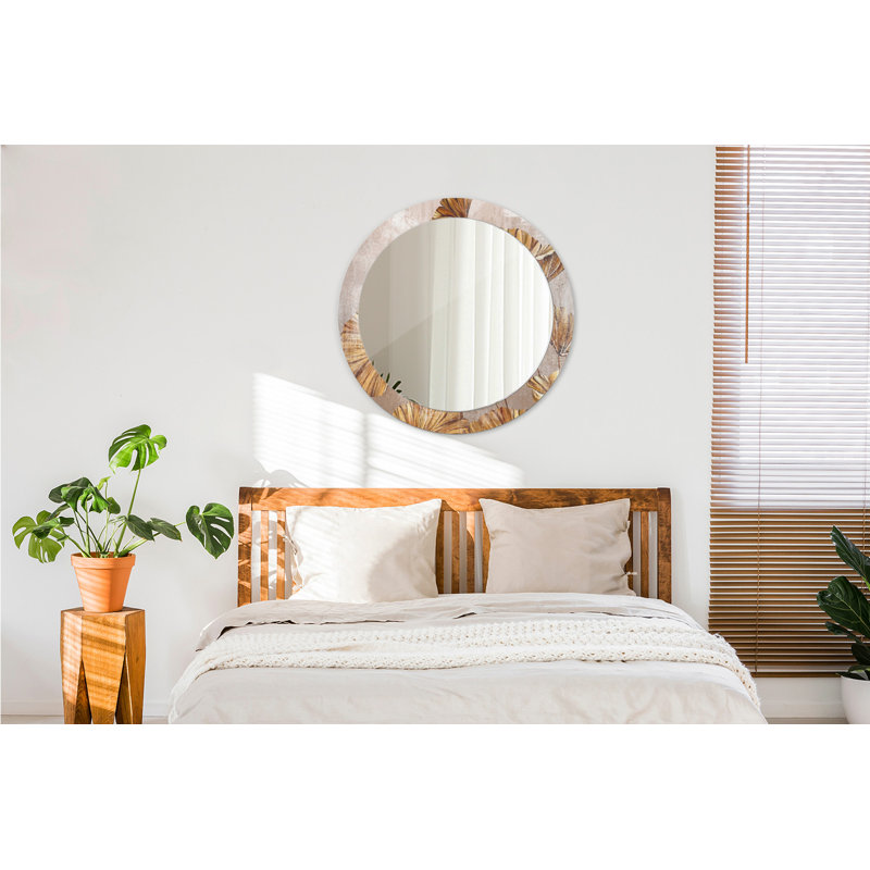 Huldar Glass Flat Wall Mirror