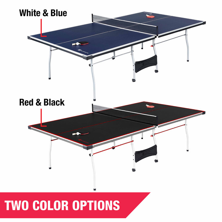 MD Sports Official Tournament Size 4-Piece Table Tennis Table