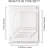 6 Piece Sheet Set, Soft Cooling Bed Sheets, Breathable & Wrinkle Free, Hotel Luxury Bedding-103254465-103254462