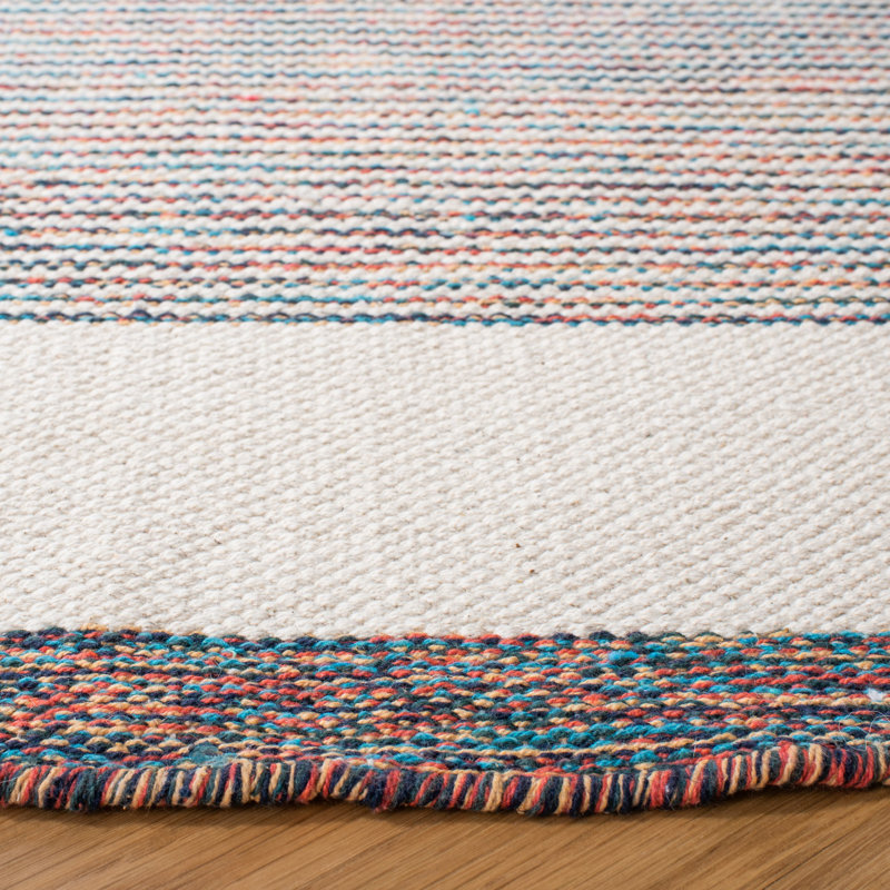 Tapis en coton tissé à la main Montauk, Rectangle 6 pi x 9 pi