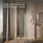 Revelpivot Shower Door, 70-In H X 31-1/8 - 36-In W, With 1/4-In Thick Frosted Glass