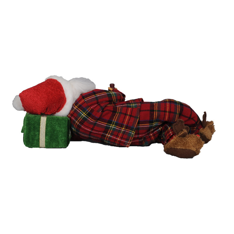 Lying Wine Midnight Snack Santa