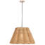 Luminaire suspendu naturel 1 lumière Carbry-1399806577