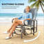 Ensemble de chaises hautes et chaises longues coulissantes pour l'extérieur-520149260