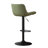 Lochie Swivel Adjustable Height Bar Stools Faux Leather Modern Barstools Upholstered Counter Stools-1325331229