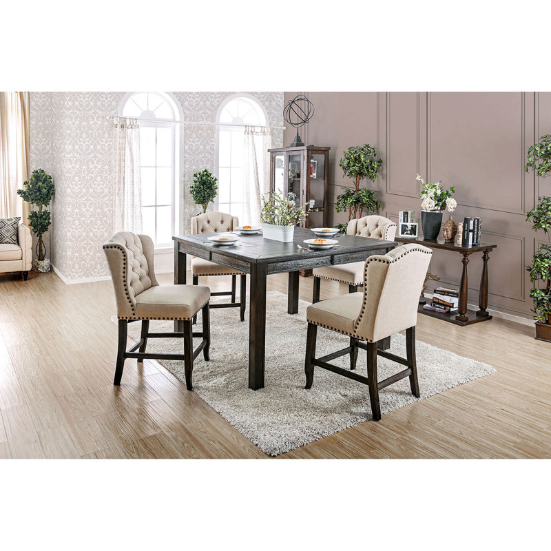 Ferryville Dining Table, Antique Black