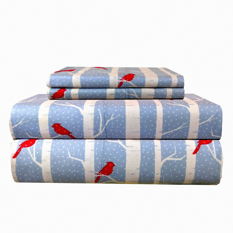 Blue Birch DreamSet - Queen Size Sheet Set with No Pilling, Machine Wash & Dry, 18" Deep Pocket, 2 Pillowcases - Luxurious Bedding Essentials