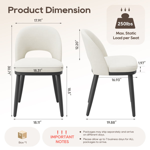 Dimensions du produit