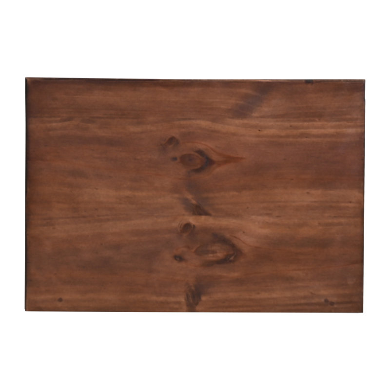 Sierra Forge Hand-Tooled Copper 3-Drawer Nightstand