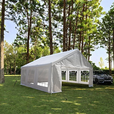 20X20 Feet Heavy Duty Events Tent - Waterproof And Protected Canopy Party With Reinforced Frame For Outdoor Use