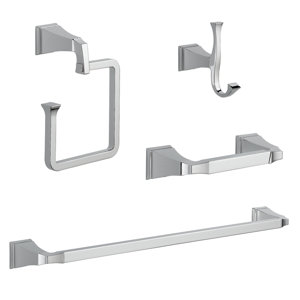 Chrome Bathroom Hardware Sets You'll Love | Wayfair