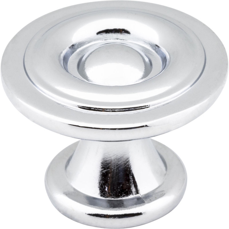 Syracuse 1 3/16" Diameter Mushroom Knob, Polished Chrome