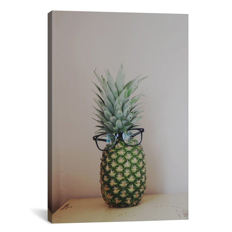 Mr. Pineapple - Photograph, 18" H x 12" W x 1.5" D, No Mat, Wrapped Canvas