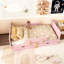 Lit plateforme avec tiroirs de rangement, structure de lit en bois massif avec garde-corps, petite tablette et crochets-109183409-109183412
