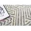 Naturals Hand Tufted Geometric Area Rug in Ivory/Gray-727568881
