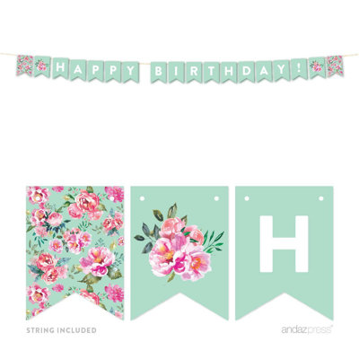 Paper Birthday Banner