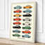 Sorted Imports Retro 1 Piece Wrapped Canvas Wall Art-2008212334-2008212328