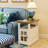 Roseannah 23.6" Tall Nightstands with Storage and Built-in Outlets-2081723030
