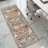 Washable Rugs - Large Boho Rugs for Living Room Stain Resistant Carpet Vintage Tribal Rugs for Bedroom Kitchen Bathroom Non Slip Backing Home Decor Floor Decoration Mat Brick-1886678019