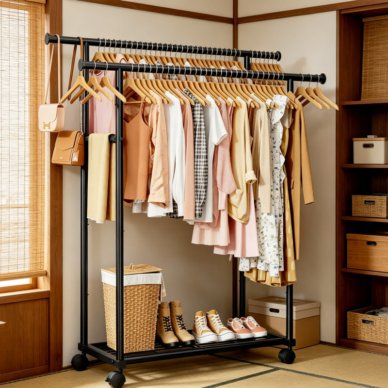 98 cm Clothes Rack