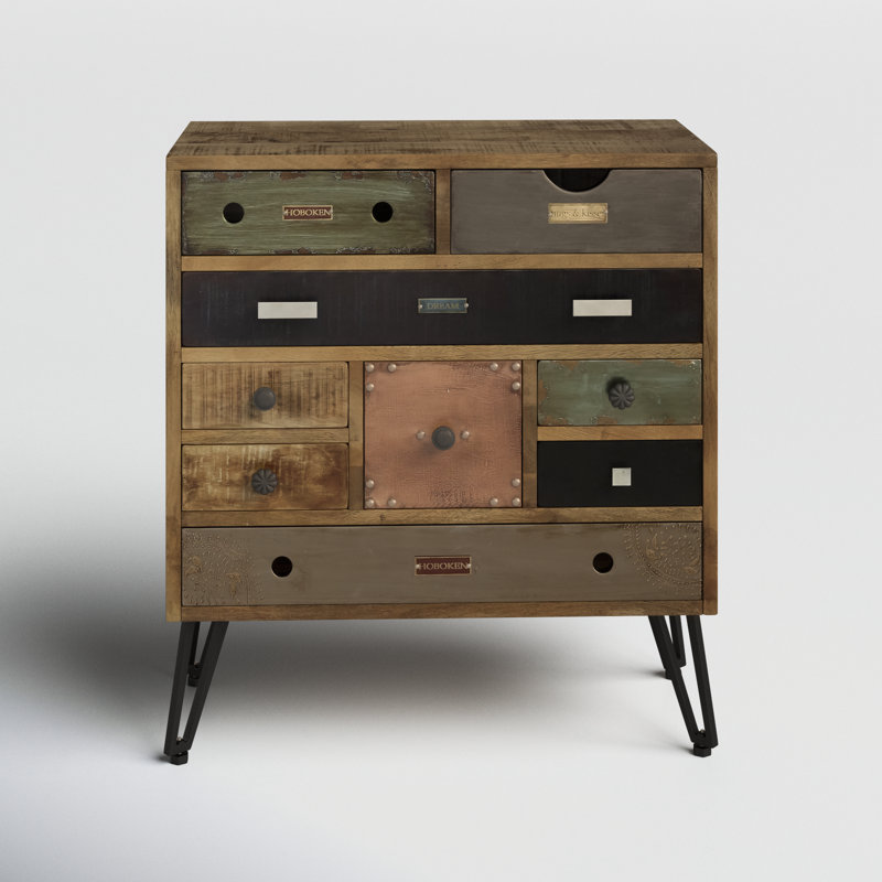 Amyna Solid Wood Accent Chest