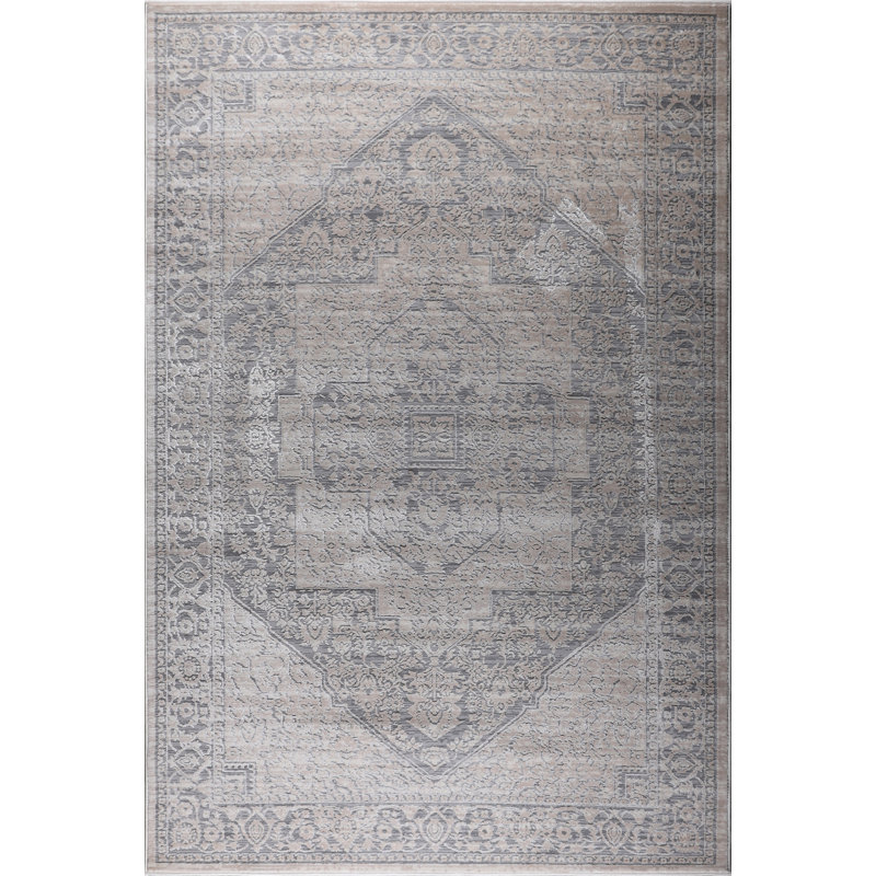Tapis abstrait MDA Rugs, Rectangle 5 pi 2 po x 7 pi 5 po
