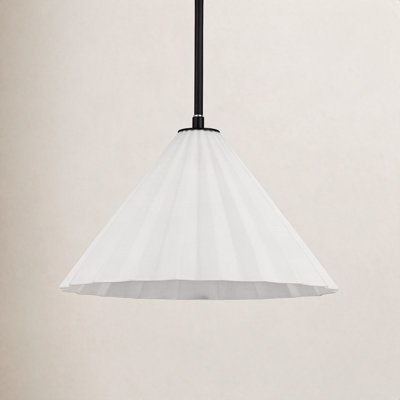 Yuridia Single Light Glass Steel Pendant