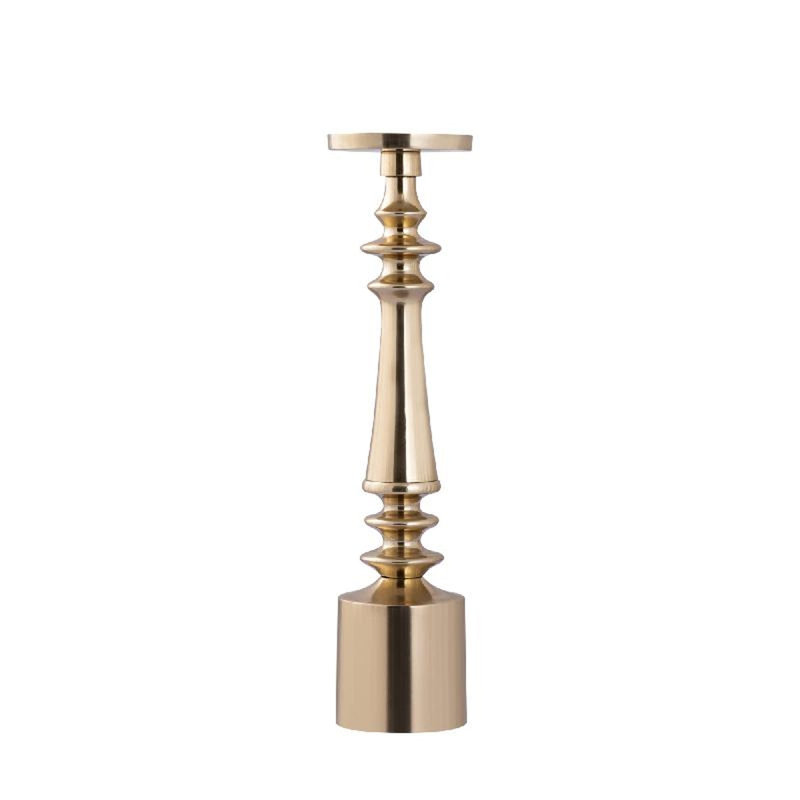 Aluminium Candelabra, 45cm H x 11cm W x 11cm D