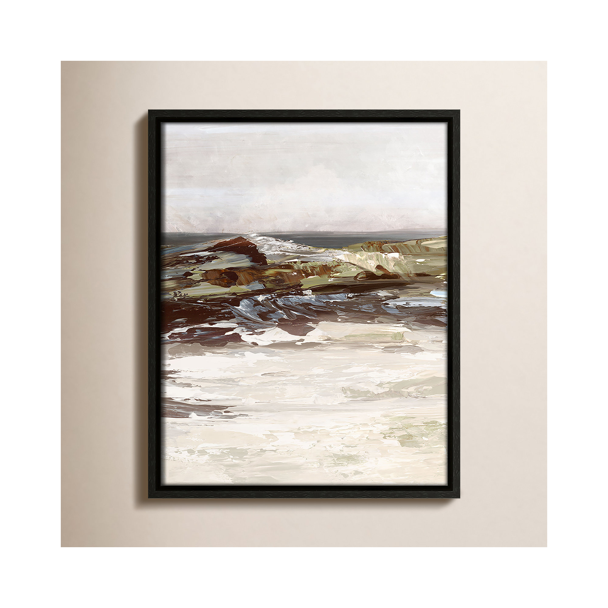 Stoney Peak Print by , Espresso, 15.5" H x 12.5" W