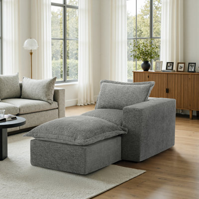 Upholstered Chaise Lounge