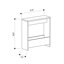 Table de bout avec rangement Frame-674964409