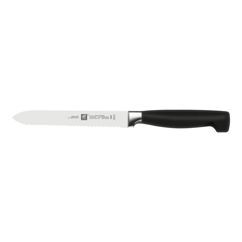 ZWILLING J.A. Henckels ZWILLING Four Star 5-inch Serrated Utility Knife