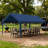 12 X 20 Ft Carport Canopy Cover Replacement With Bungees, 600D Oxford Fabric With PU Coating, Water-Resistant & UV Protection, Tear-Resistant, For Vehicle, Boat & Equipment Protection (Frame Not Included)-122796328-122796333