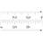 Modern Growth Chart White Wall Decals