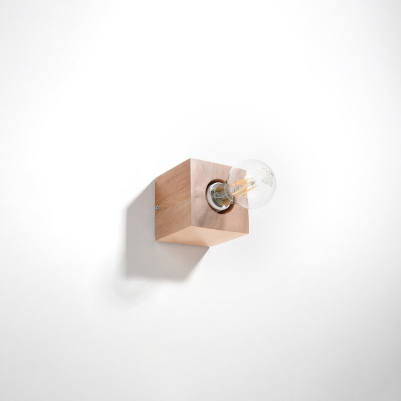 Wall lamp ARIZ natural wood, Natural Wood