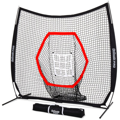 Filet d'exercice de baseball et de balle molle GoSports 7 pi x 7 pi PRO