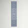 Anite Modern Offset Stripe Blue/Ivory Indoor/Outdoor Rug