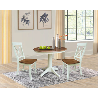 Chapital Extendable Solid Wood Dining Set