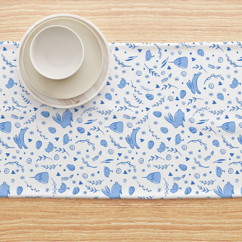 Mikels Geometric Table Runner, 108" L x 14" D