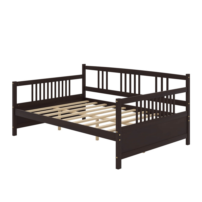 Full Size Daybed With Support Legs, Espresso