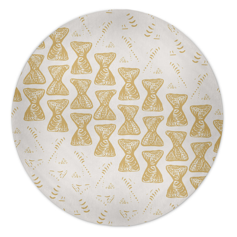 Chenille Geometric Indoor Rug