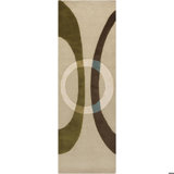 Bense Garza Tan Area Rug