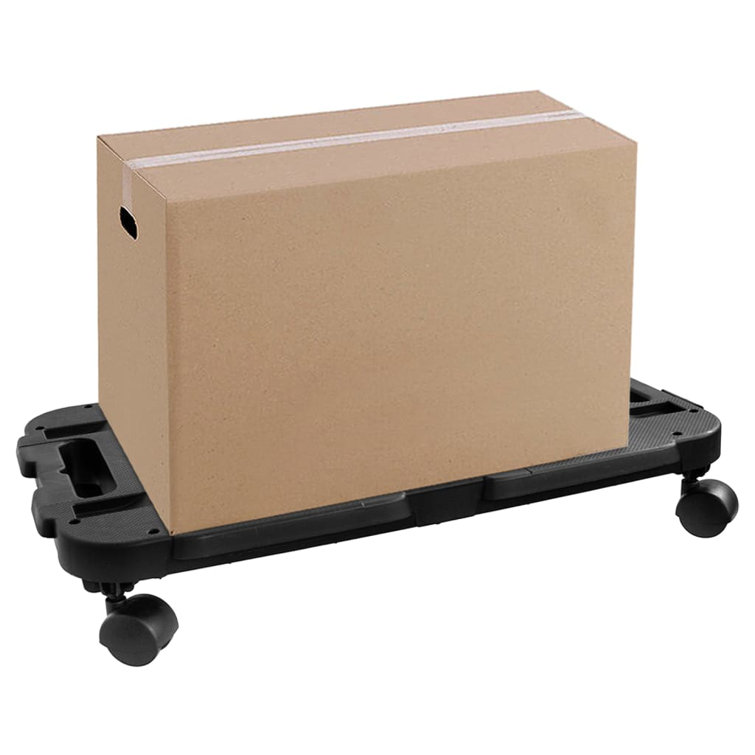 Stalwart Dolly Cart - Moving Cart with Roller Wheel Casters