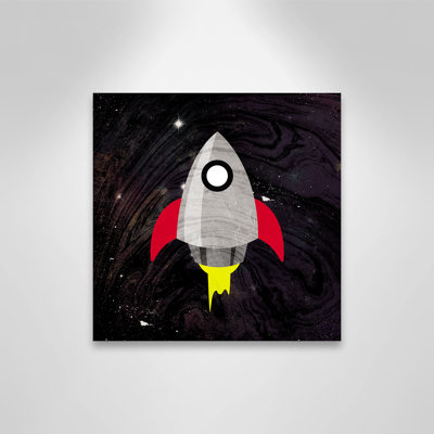 Spaceship Adventure Canvas Art