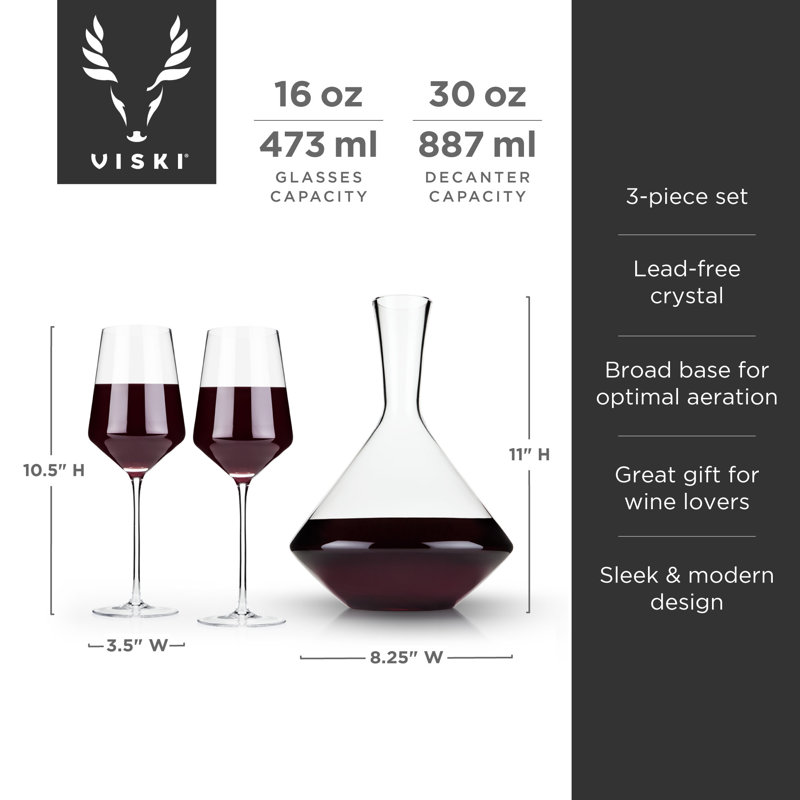 Ensemble de verres 3 pièces Raye