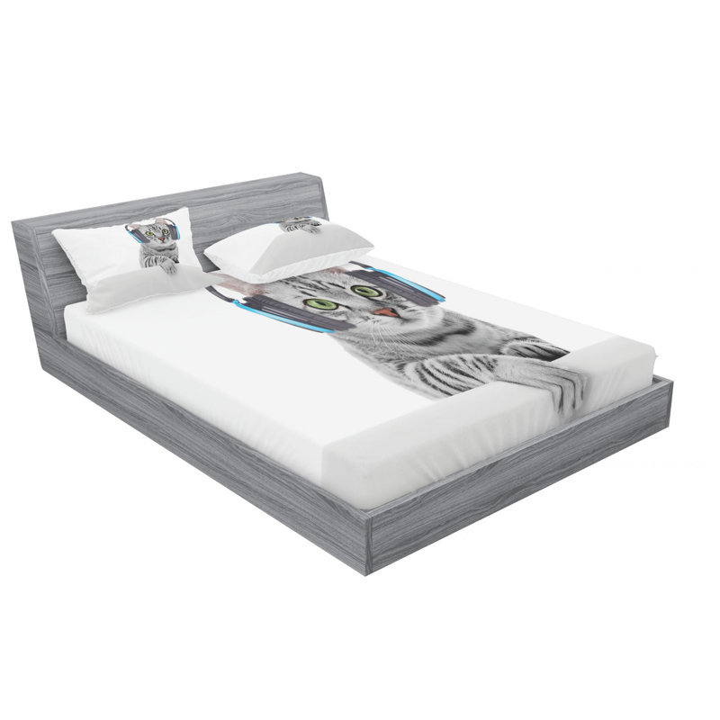 Microfiber Sheet Set, Full Sheet Set with Fitted Sheet