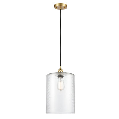 Luminaire suspendu cylindrique à 1 lumière Leilani