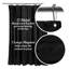 Doublure de rideau de douche Strausstown PEVA-3478076-3481031