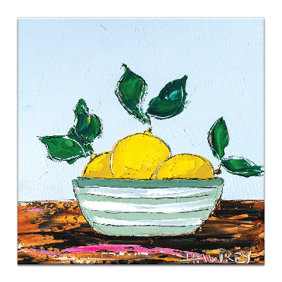 Lemon Lady by Angela Hawkey - Painting