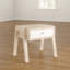 Deborah 57.5cm W Plywood / Laminate Board Bedside Table